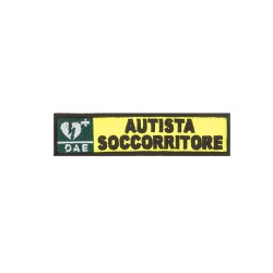 Patch con velcro AUTISTA SOCCORRITORE / VOLONTARIO