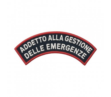 PATCH ADDETTO ANTINCENDIO x4 pezzi identici