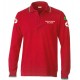 CRI203 Polo rossa manica lunga