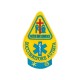 PATCH CON VELCRO A GOCCIA CON GRADO