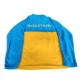 Micropile confederale mezza zip Giallo scuro