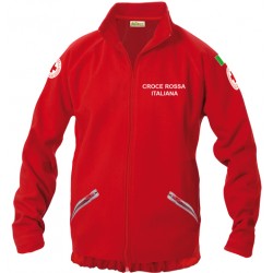 Pile Croce Rossa Italiana colore rosso